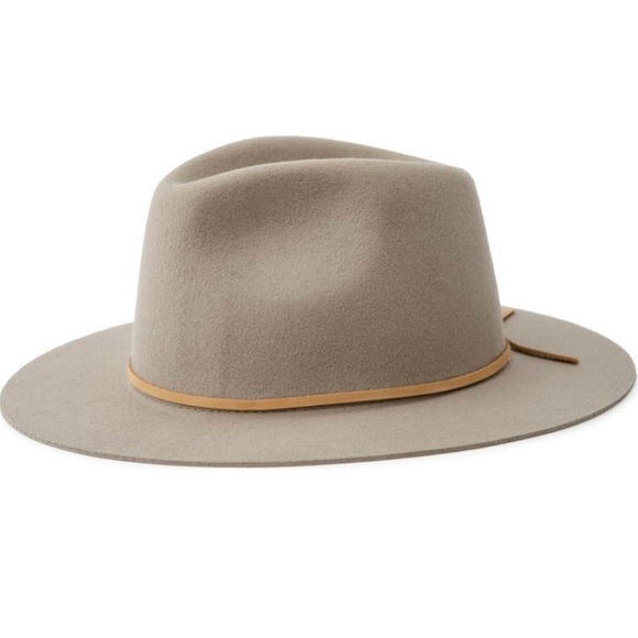 • BRIXTON Wesley Wool Fedora • - Picture 1 of 3